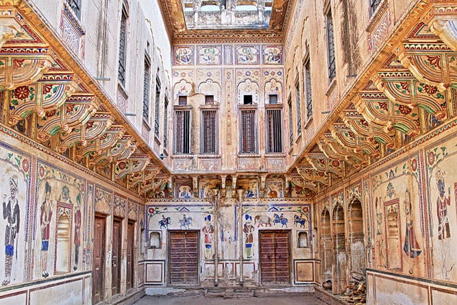 Chowkhani Double Haveli, Mandawa, Shekhawati, Rajasthan