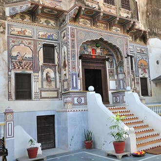 Hotel Radhika Haveli, hôtel à Mandawa, Shekhawati, Rajasthan