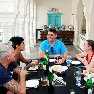 Mandawa Kothi Restaurant, restaurant à Shekhawati, Rajasthan